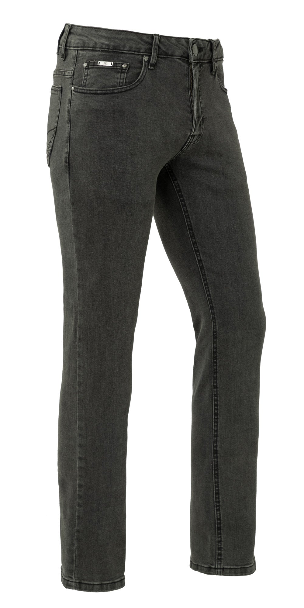 Danny Pants - Heren - C94 - Stretch Denim - Blauw Zwart