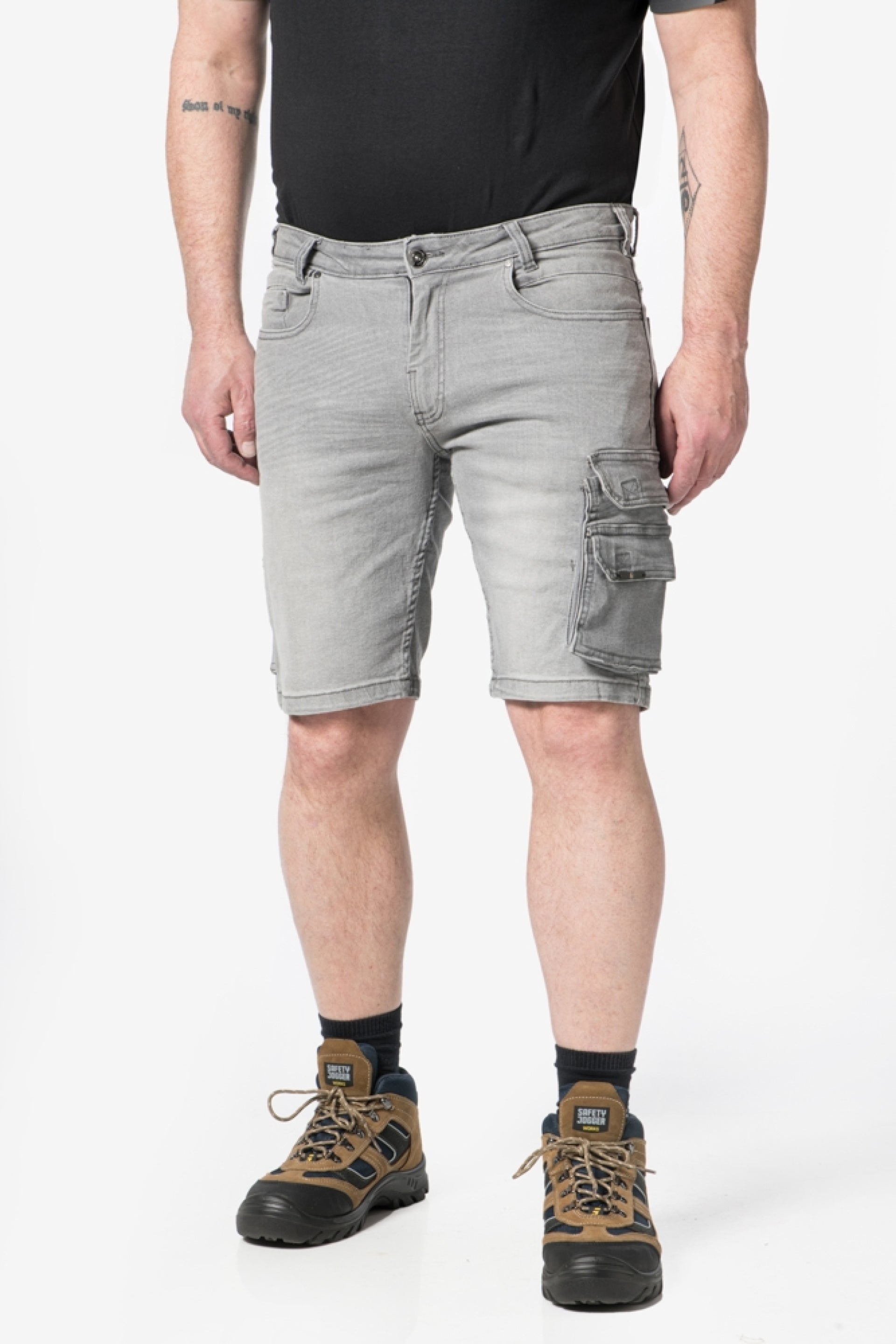 Ralph Shorts - Heren - X95 - Stretch Denim - Grijs